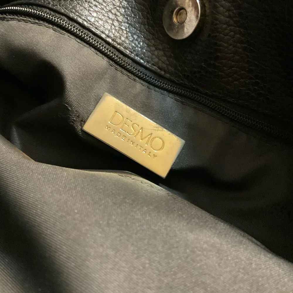 Black Desmo Shoulder Bag